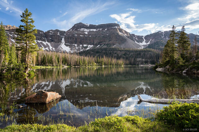 Kermsuh Reflection | High Uintas Wilderness, Utah | Mountain ...