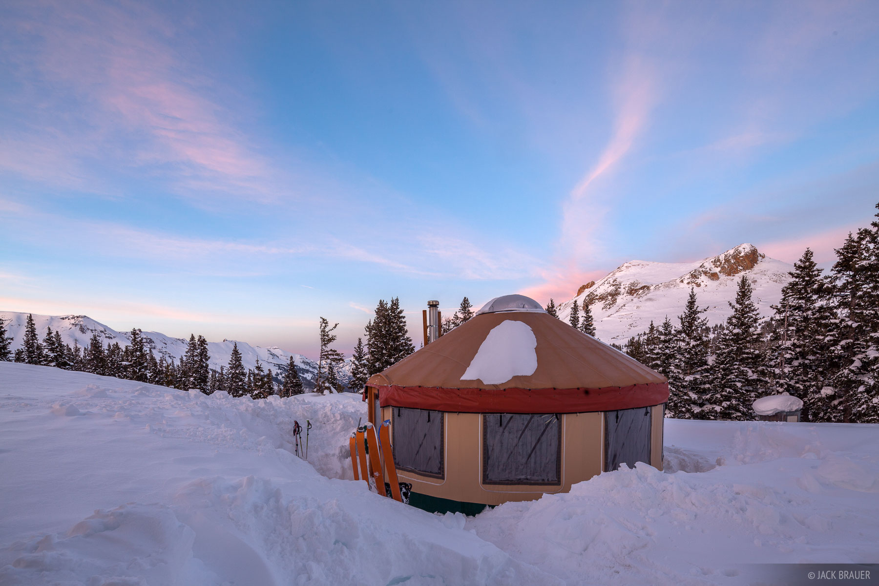 Yurt Sunset | San Juan Mountains, Colorado | Mountain Photography by ...