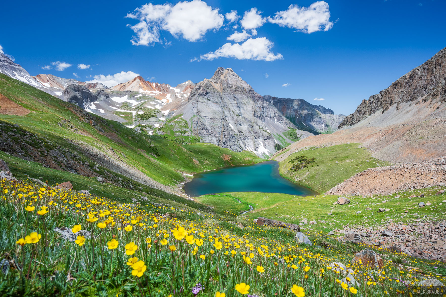 Blue Lakes Summer | Sneffels Range, Colorado | Mountain Photography by ...